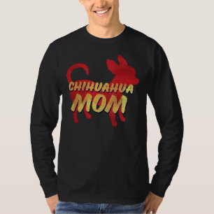 Camiseta Chihuahua Mom Retro Molestamente Style