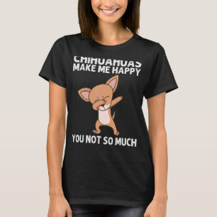 Camiseta Chihuahua Para Hombres Mujeres Con Cachorro De Cac