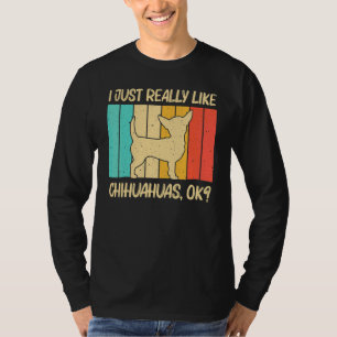 Camiseta Chihuahua Para Hombres Mujeres Dueño de Mascota Pe