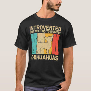 Camiseta Chihuahua Para Hombres Mujeres Mascota Dueña Dog C