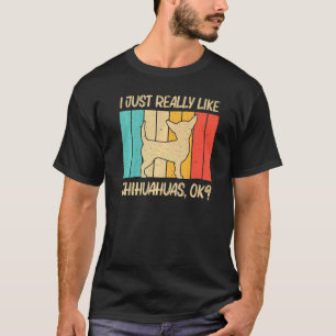 Camiseta Chihuahua Para Hombres Mujeres Mascota Dueña Dog C