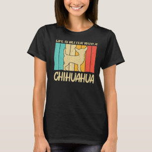 Camiseta Chihuahua Para Hombres Mujeres Mascota Dueña Dog C