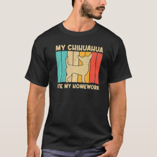 Camiseta Chihuahua Para Niños Chicos Dueño de Mascotas Perr