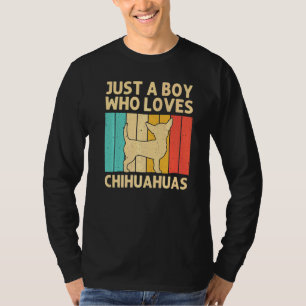 Camiseta Chihuahua Para Niños Mascota Dueño Dog Chiwawa