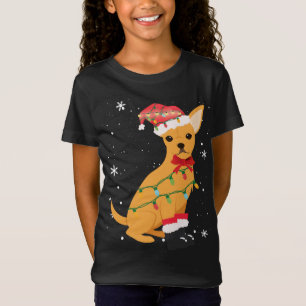 Camiseta Chihuahua Perro Árbol de Navidad Navidad Navidad P