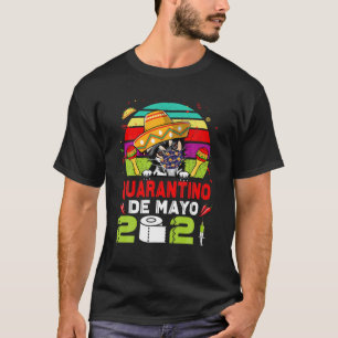 Camiseta Chihuahua Perro Cara Máscara Cuarantino Funny Cinc
