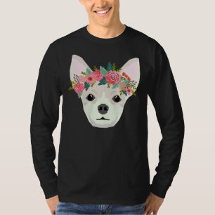 Camiseta Chihuahua Perro de raza floral Chihuahuas Pure B