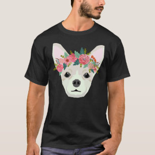 Camiseta Chihuahua Perro de raza floral Chihuahuas Pure B