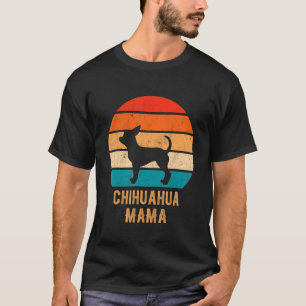 Camiseta Chihuahua Perro Mom Vintage 70 s 80 Cute Retro 1