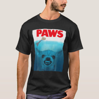 Camiseta Chihuahua Perro Paws cortos Posters Mascotas graci