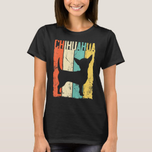 Camiseta Chihuahua Perro Retro Silueta Vintage Raza 1