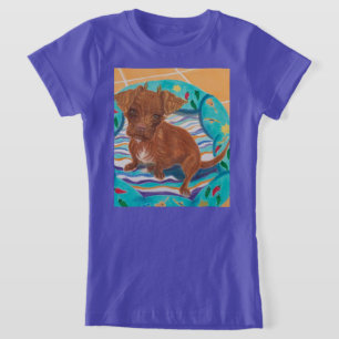 Camiseta Chihuahua Poodle Mix Puppy