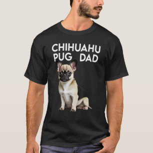 Camiseta Chihuahua Pug Puggy Pug Pugly Mops perro para el m