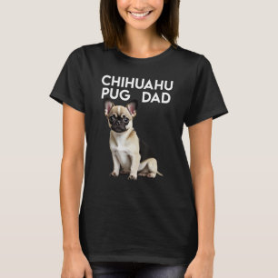 Camiseta Chihuahua Pug Puggy Pug Pugly Mops perro para el m
