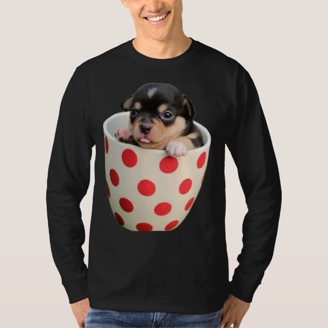 Camiseta Chihuahua Puppy Classic (Anverso)