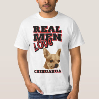 Camiseta Chihuahua real del amor de los hombres
