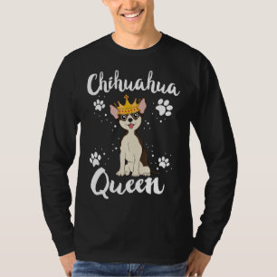 Camiseta Chihuahua Reina Perro cachorro niños Chicas mamá m