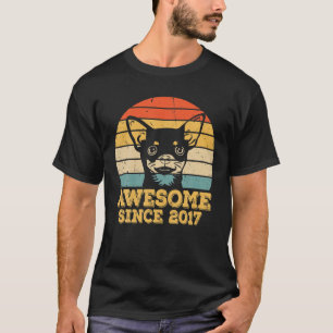 Camiseta Chihuahua retro vintage 4 años Perro amante 4 años