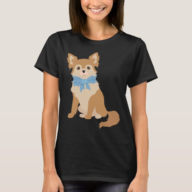 Camiseta Chihuahua Ribbon (Anverso)