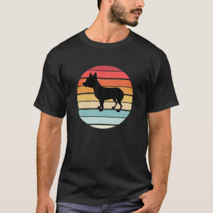 Camiseta Chihuahua sastre Perro retro de silueta vintage Br