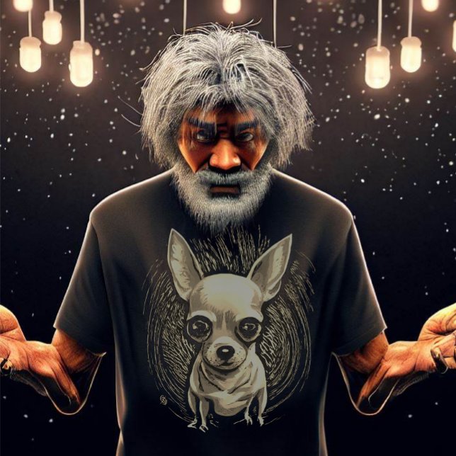 Camiseta Chihuahua Scratchboard T-Shirt (Subido por el creador)