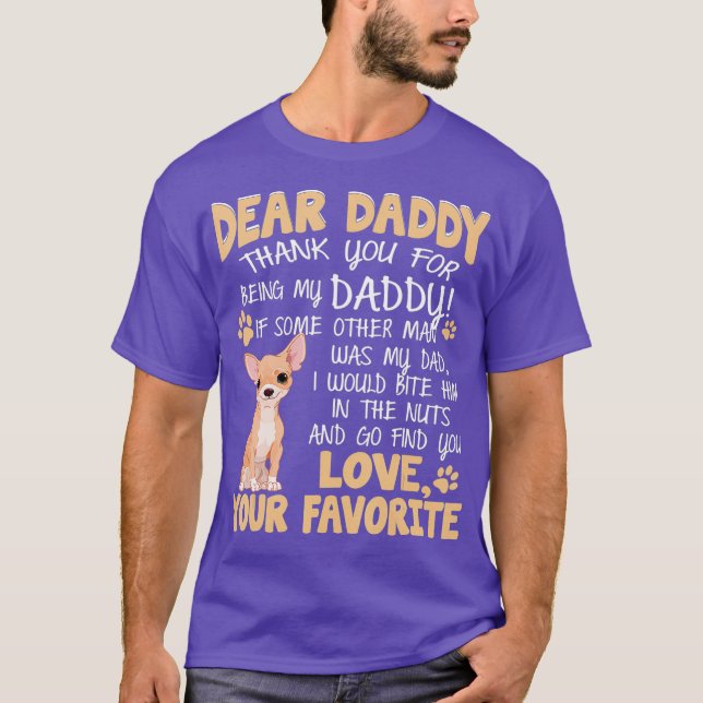 Camiseta Chihuahua Shirt Gracioso para regalo de los amante (Anverso)