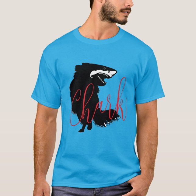 Camiseta Chihuahua + Tiburón = Cargo (Anverso)