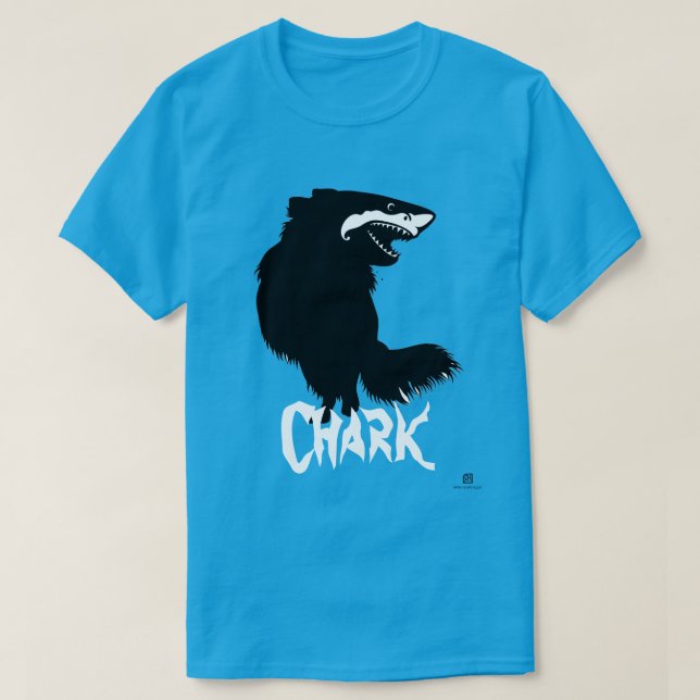 Camiseta Chihuahua + Tiburón = Cargo (Diseño del anverso)