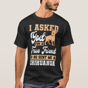 Camiseta Chihuahua Verdadero Amigo De La Perla Animal Perde