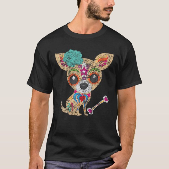 Camiseta Chihuahua vintage (Anverso)
