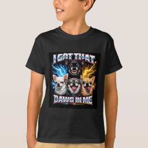 Camiseta Chihuahua Vintage Tengo Perro en Chicos Chicas Div
