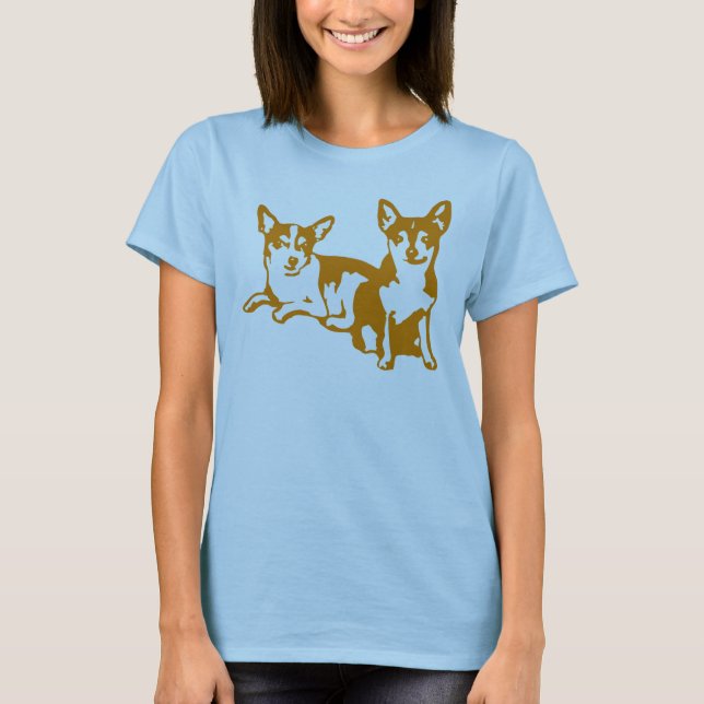 Camiseta chihuahuas (Anverso)
