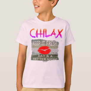 Camiseta Chilax Manténgalo simple Niza y guardar la fecha p