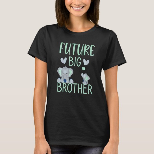 Camiseta Child future big brother pregnancy announcement 20 (Anverso)