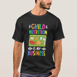 Camiseta Child Nutrition Lunch Lady School Cafeteria Worker