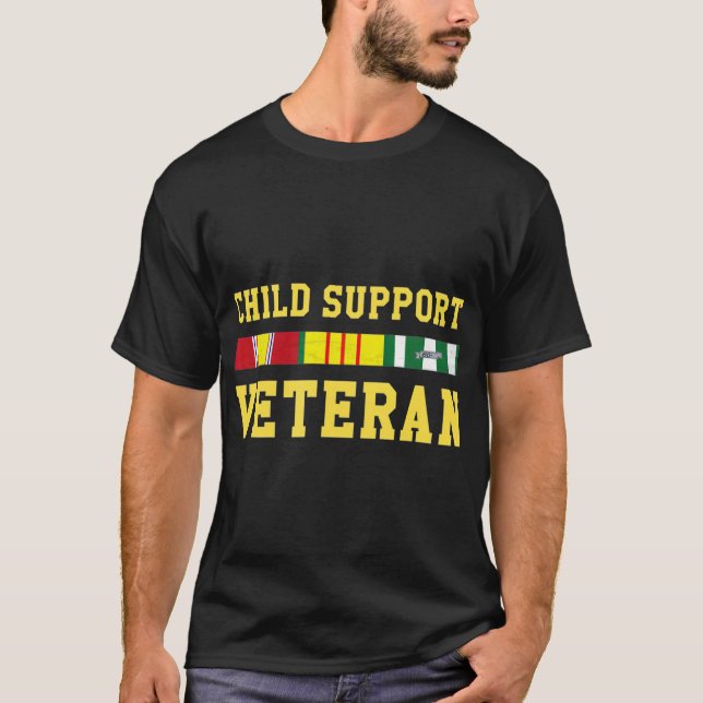 Camiseta Child Support Veteran (Anverso)