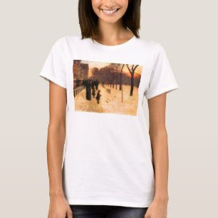 Camiseta Childe Hassam - Boston en crepúsculo diario