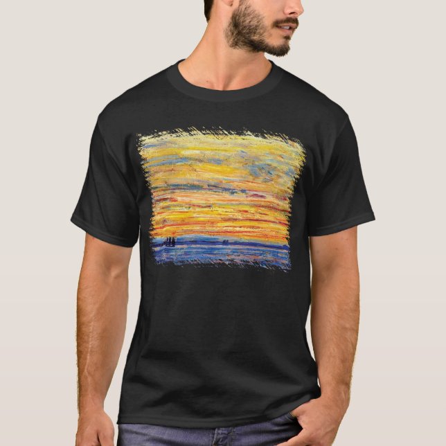 Camiseta Childe Hassam - Tarde (Anverso)