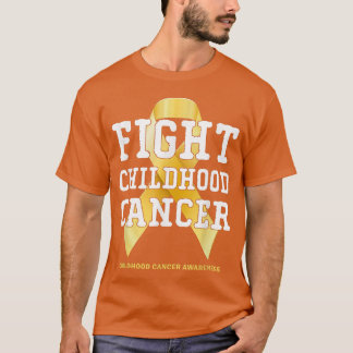 Camiseta Childhood Cancer Awareness T 