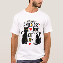 CAMISETA CHILDLESS CAT LADY