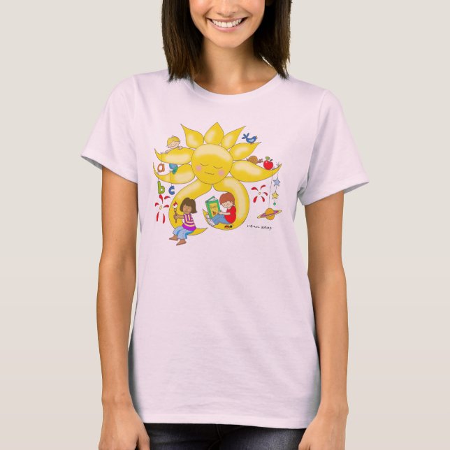 Camiseta Children Matter - Teachers Care by Vera Trembach (Anverso)