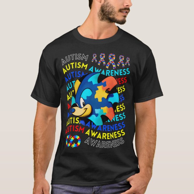 Camiseta Childrens Autism Awareness Navigating Autism Autis (Anverso)