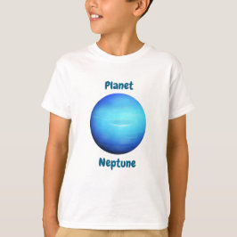 Camiseta Children's t-shirt design with planet names