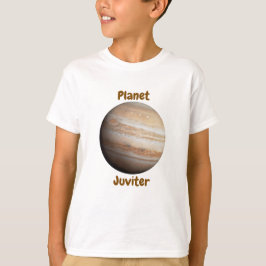 Camiseta Children's t-shirt design with planet names