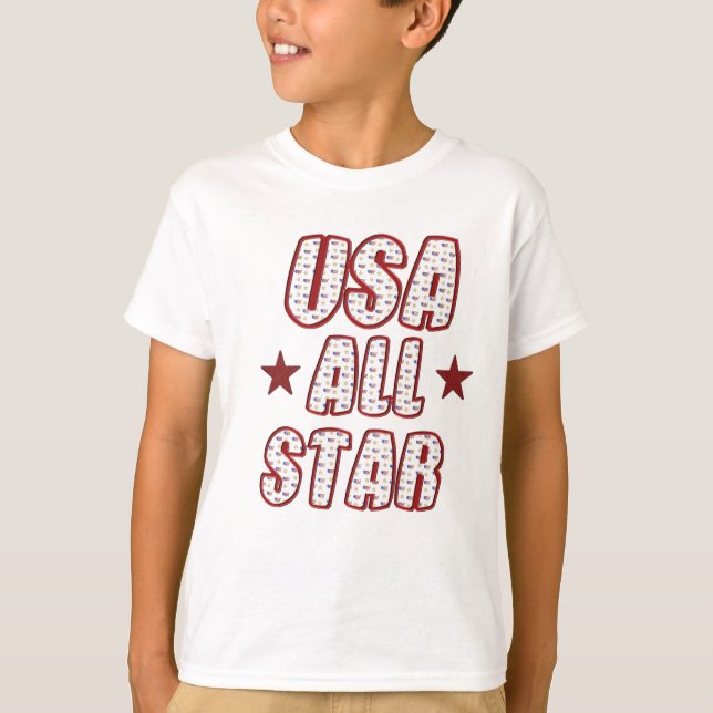 CAMISETA CHILDS USA ALL-STAR T-SHIRT (Anverso)