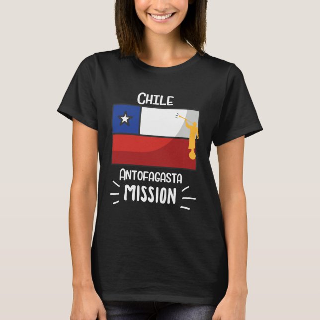 Camiseta Chile Antofagasta Mormon LDS Mission Missionary (Anverso)