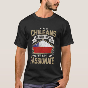 Camiseta Chile bandera apasionada chilena Chicas y mujeres
