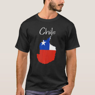 Camiseta Chile Bandera chilena para mujeres y hombres
