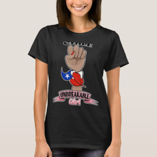 Camiseta Chile Chica inquebrantable en el patrimonio chilen