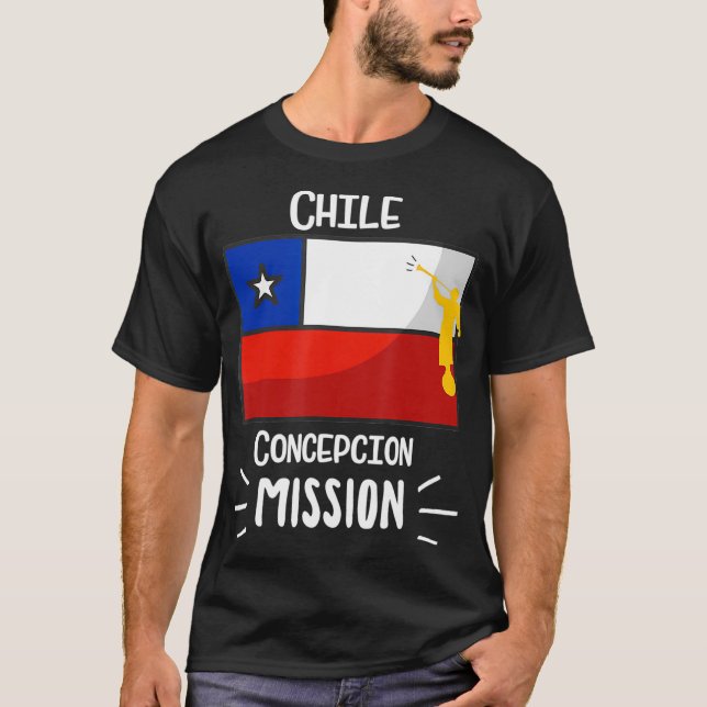 Camiseta Chile Concepcion Mormon LDS Mission Missionary (Anverso)